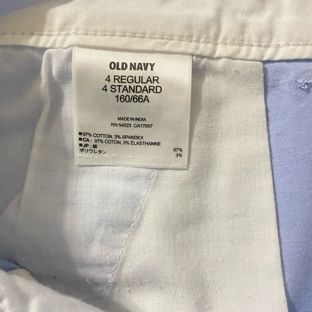 Old Navy Women's Light Blue Shorts - Picture 5 of 5